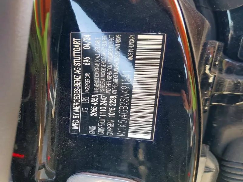 2025 MERCEDES-BENZ CLA 250  