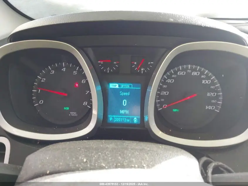 2013 CHEVROLET EQUINOX 2LT