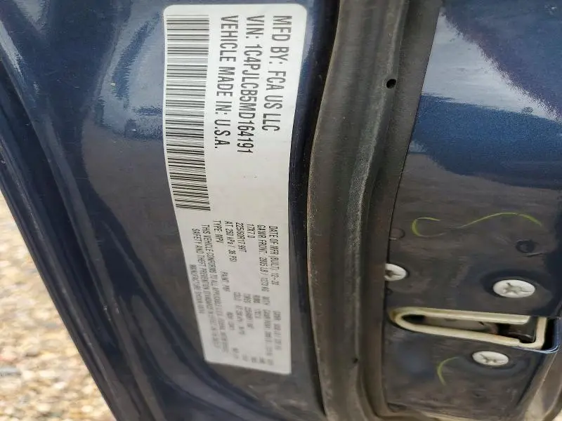 2021 JEEP CHEROKEE LATITUDE  