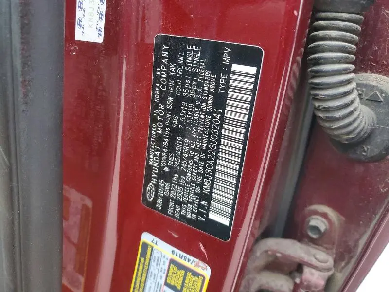 2016 HYUNDAI TUCSON LIMITED  