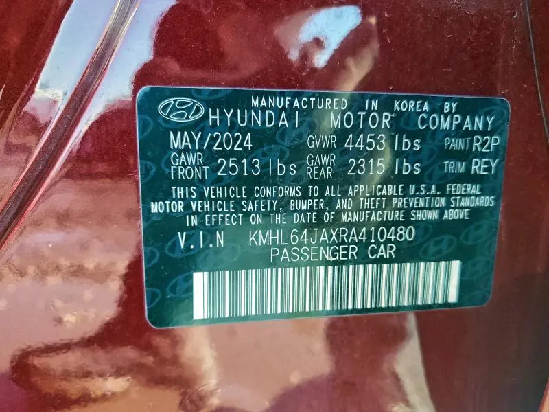 2024 HYUNDAI SONATA SEL  