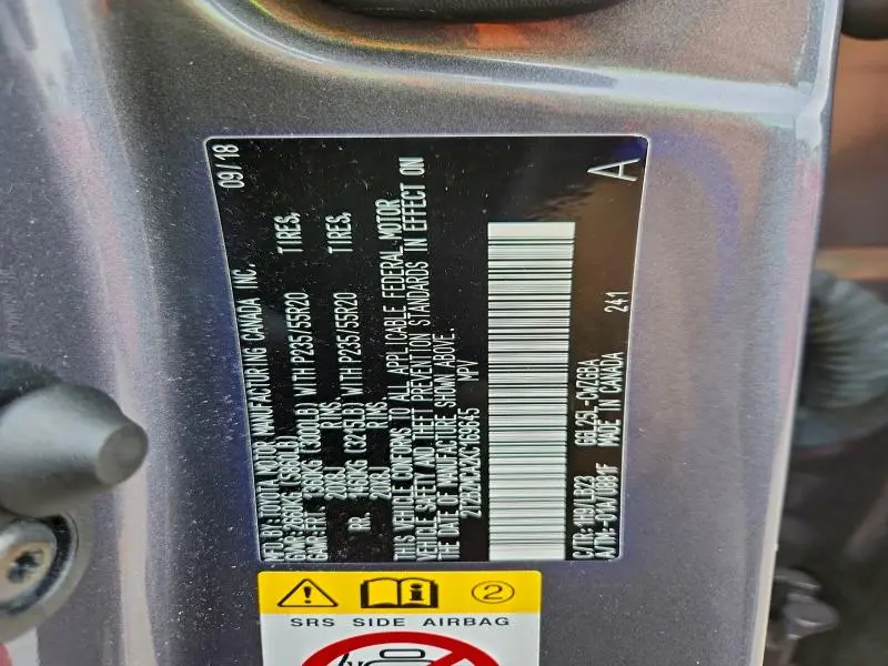 2019 LEXUS RX 350 BASE  