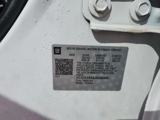 2018 CHEVROLET IMPALA LS  