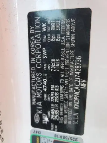 2018 KIA SPORTAGE EX  