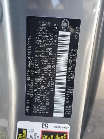 2025 TOYOTA CAMRY XSE  