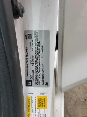 2022 CHEVROLET SPARK LS