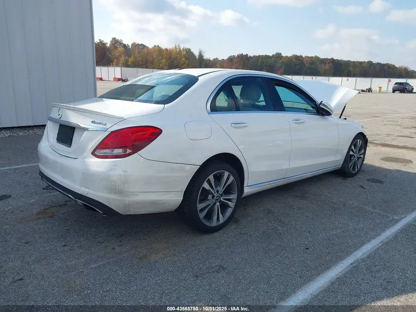 2018 MERCEDES-BENZ C 300 4MATIC
