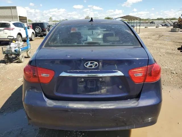 2010 HYUNDAI ELANTRA BLUE  