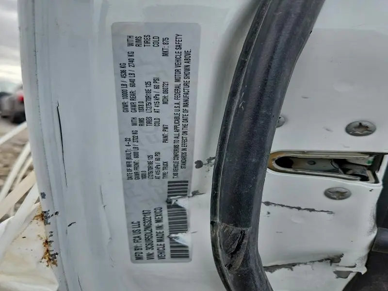 2022 RAM 2500 BIG HORN/LONE STAR  