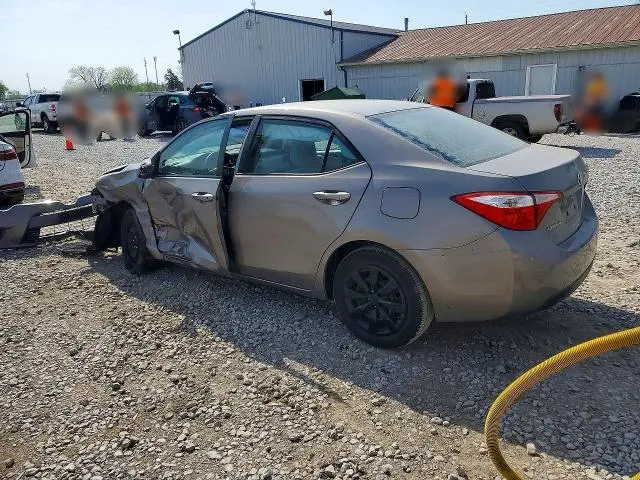2016 TOYOTA COROLLA LE  