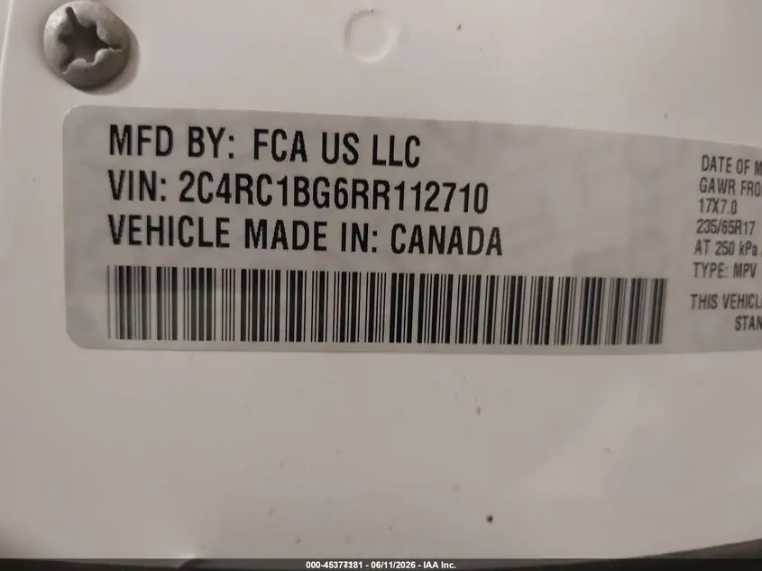 2024 CHRYSLER PACIFICA TOURING L
