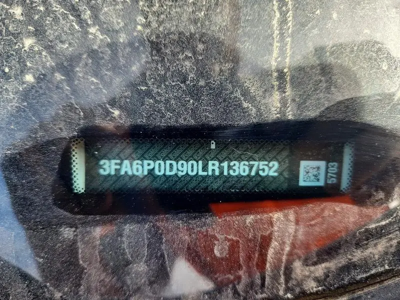 2020 FORD FUSION TITANIUM  
