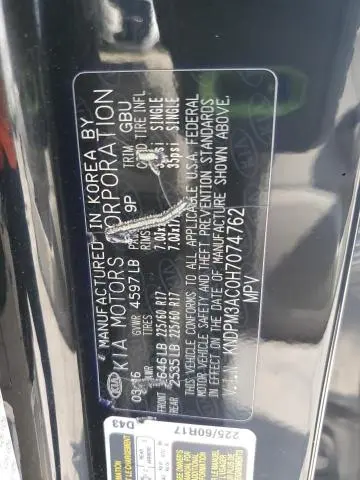 2017 KIA SPORTAGE LX  