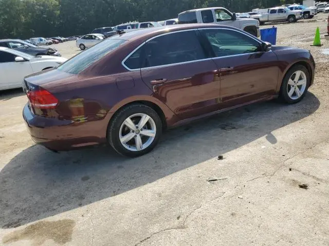 2013 VOLKSWAGEN PASSAT SE  