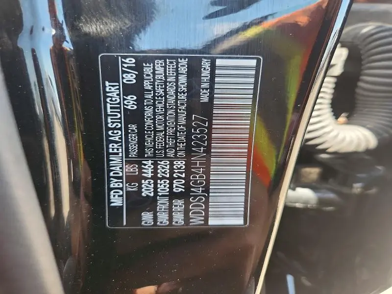 2017 MERCEDES-BENZ CLA 250 4MATIC  