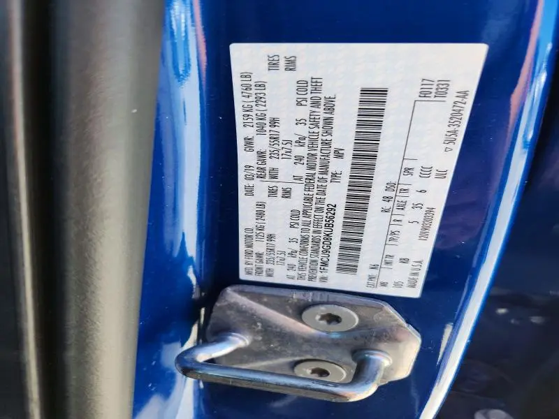 2019 FORD ESCAPE SE  