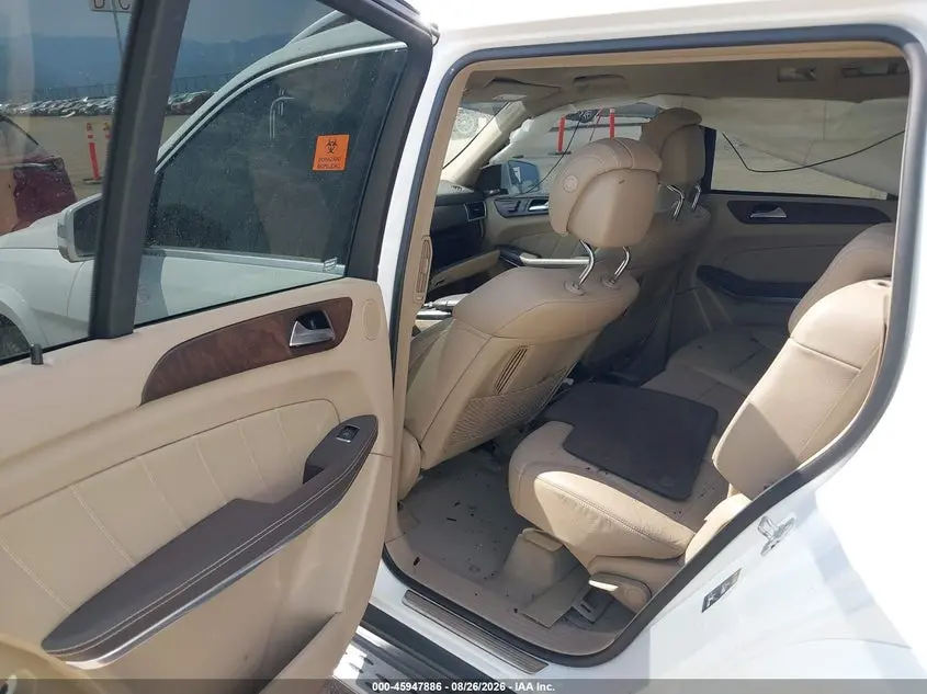 2015 MERCEDES-BENZ GL 550 4MATIC