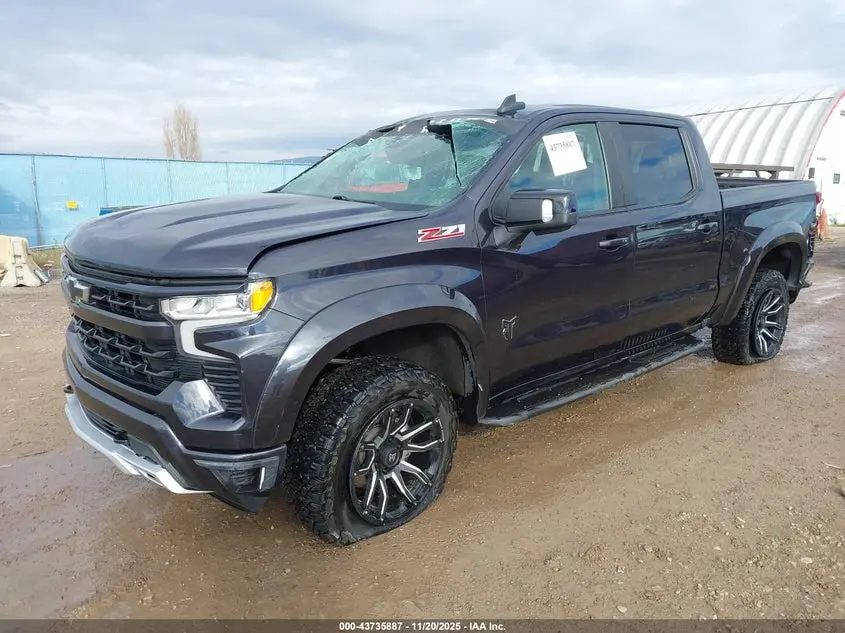 2022 CHEVROLET SILVERADO 1500 4WD  SHORT BED RST