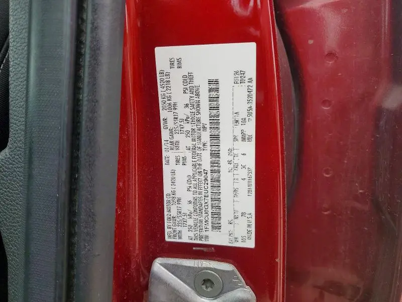 2014 FORD ESCAPE SE  