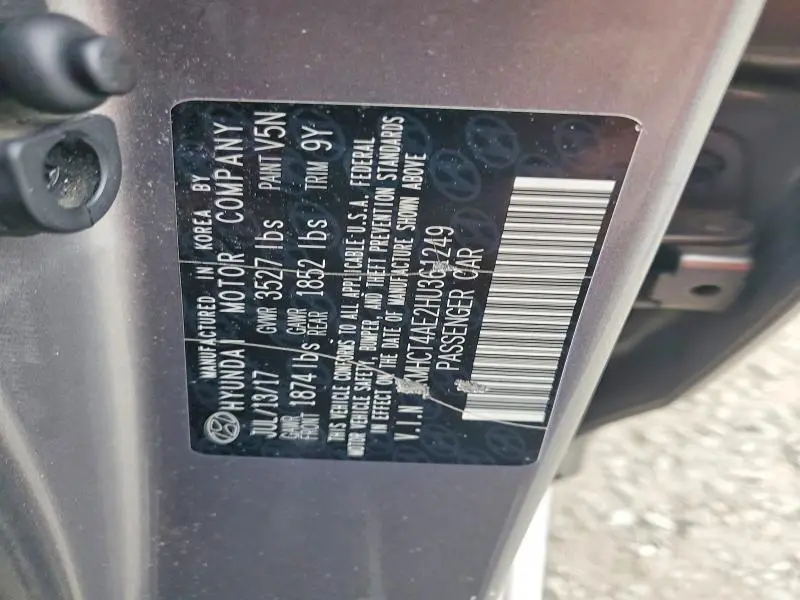 2017 HYUNDAI ACCENT SE  