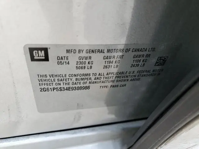 2014 CADILLAC XTS PREMIUM COLLECTION