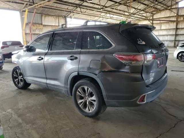 2015 TOYOTA HIGHLANDER XLE  