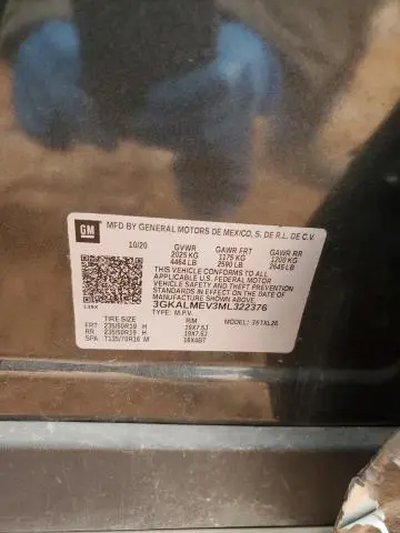 2021 GMC TERRAIN SLE  