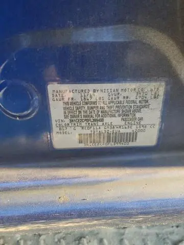 2015 NISSAN VERSA NOTE S  