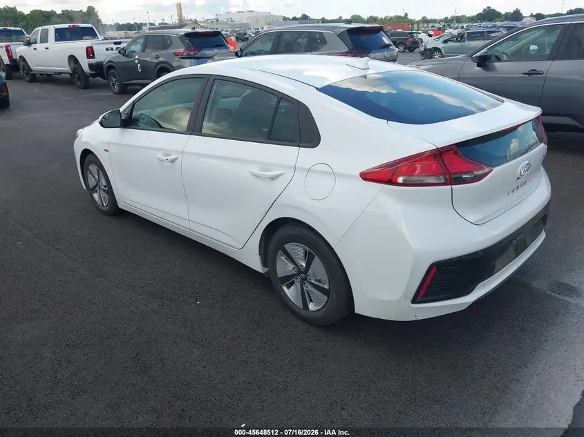 2019 HYUNDAI IONIQ HYBRID BLUE