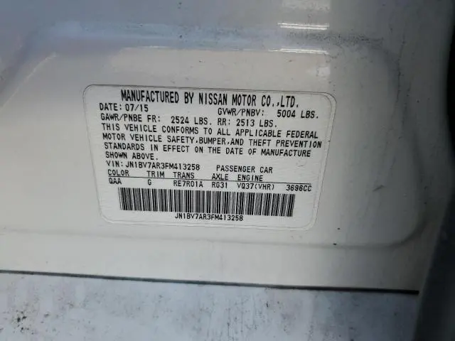 2015 INFINITI Q50 BASE  