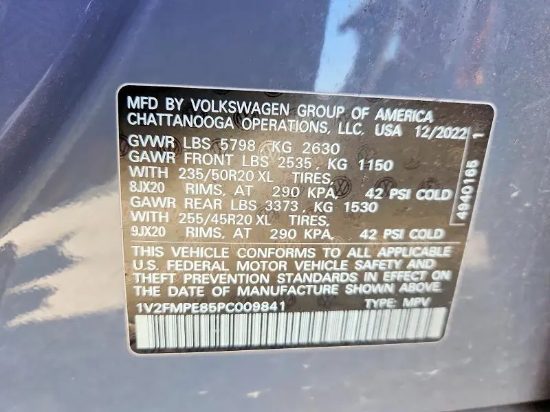2023 VOLKSWAGEN ID.4   