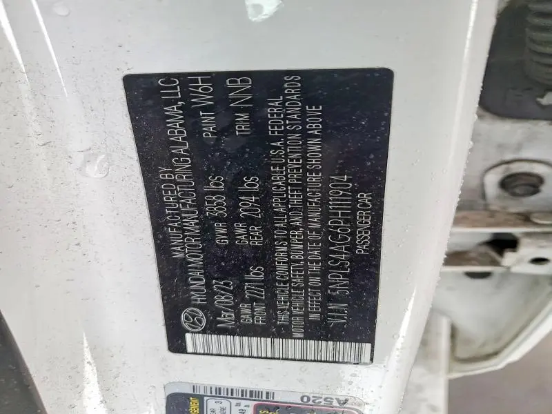 2023 HYUNDAI ELANTRA SEL  