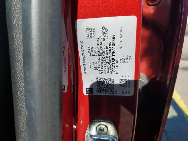 2022 CHEVROLET COLORADO   