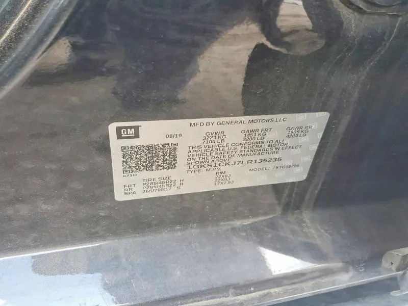 2020 GMC YUKON DENALI  