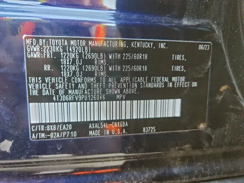 2023 TOYOTA RAV4 LIMITED  