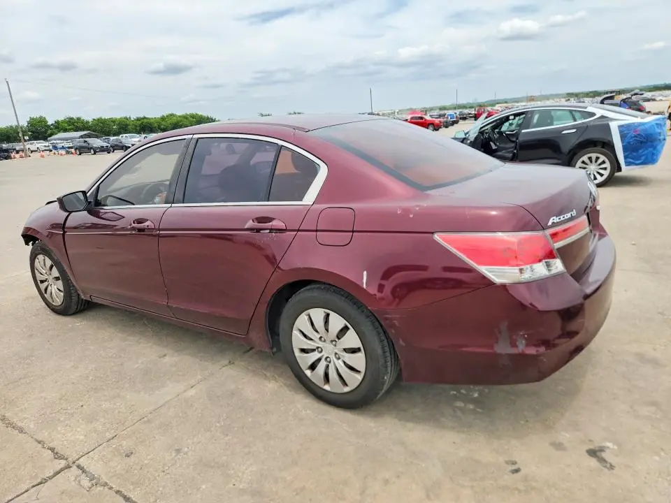 2012 HONDA ACCORD LX  