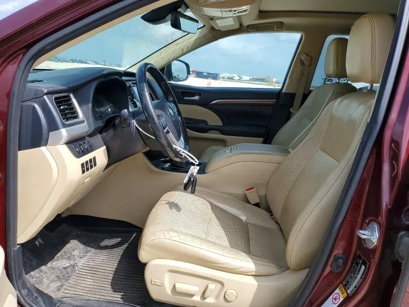 2017 TOYOTA HIGHLANDER LIMITED PLATINUM  