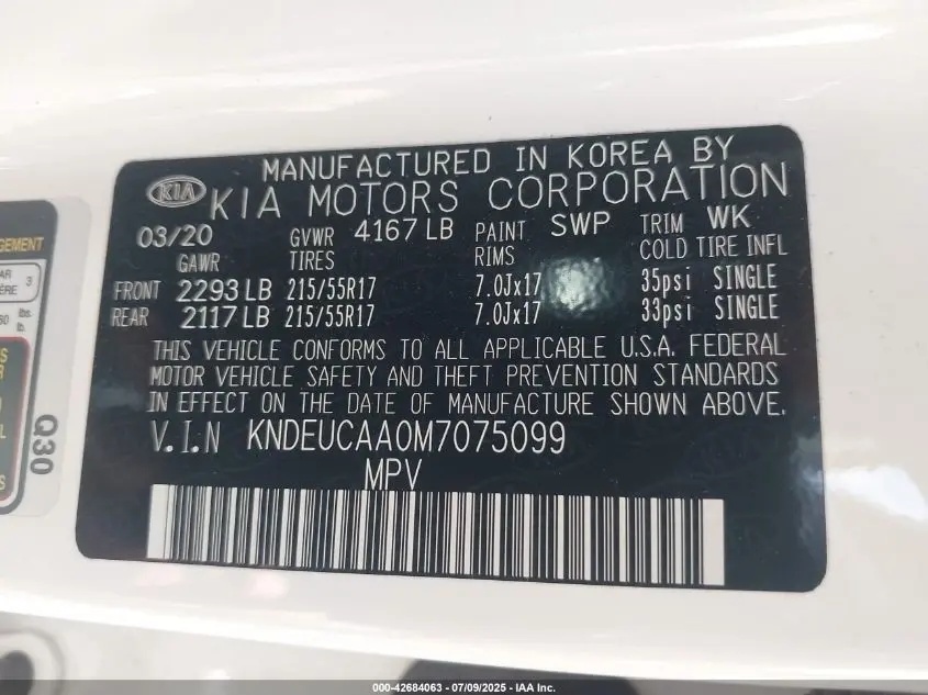 2021 KIA SELTOS S