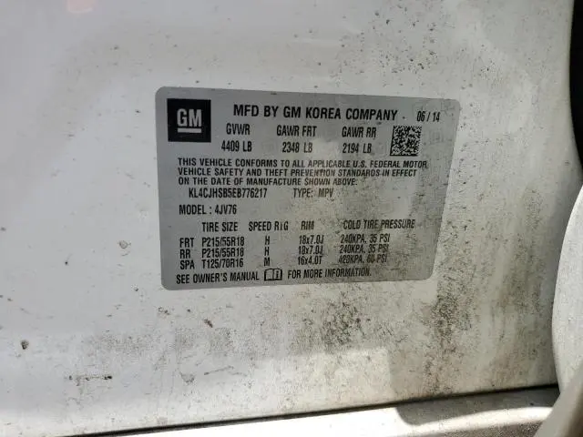 2014 BUICK ENCORE PREMIUM  