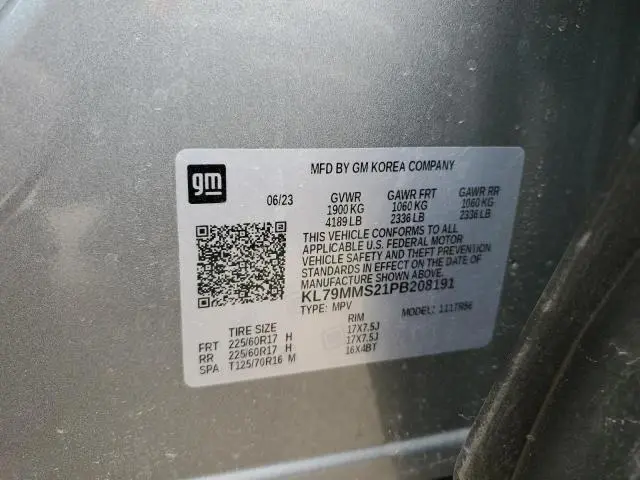 2023 CHEVROLET TRAILBLAZER LS  