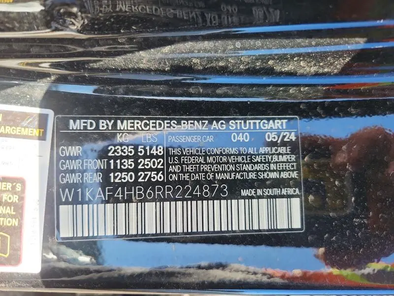 2024 MERCEDES-BENZ C 300 4MATIC  