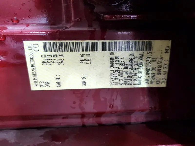 2011 NISSAN ALTIMA 2.5  