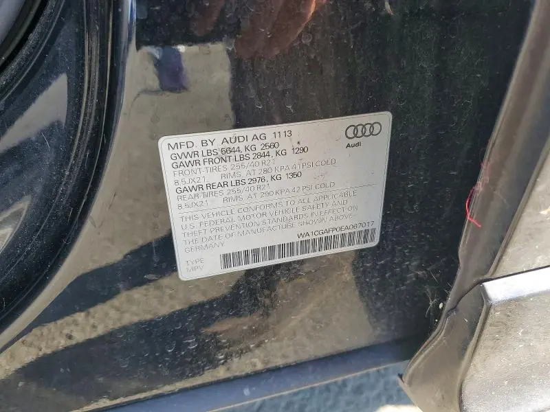2014 AUDI SQ5 PREMIUM PLUS  