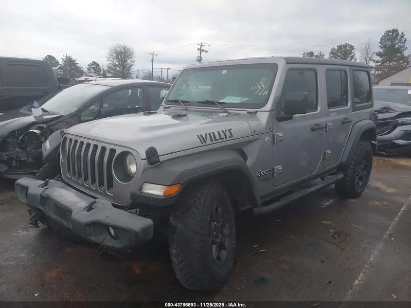 2019 JEEP WRANGLER UNLIMITED SPORT S 4X4