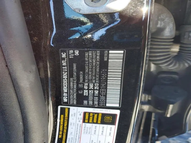 2017 MERCEDES-BENZ C 43 4MATIC AMG  