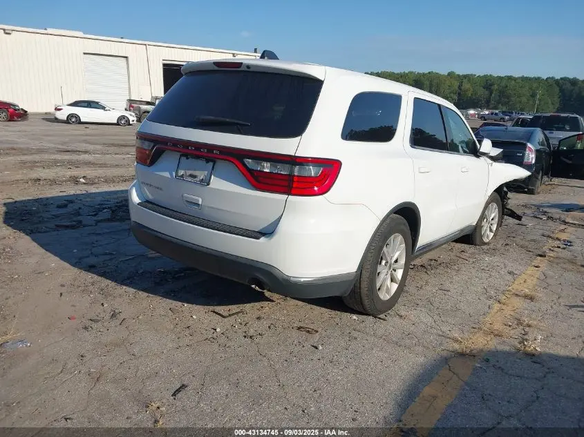 2020 DODGE DURANGO SXT RWD