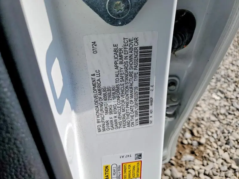 2024 HONDA CIVIC SPORT TOURING  
