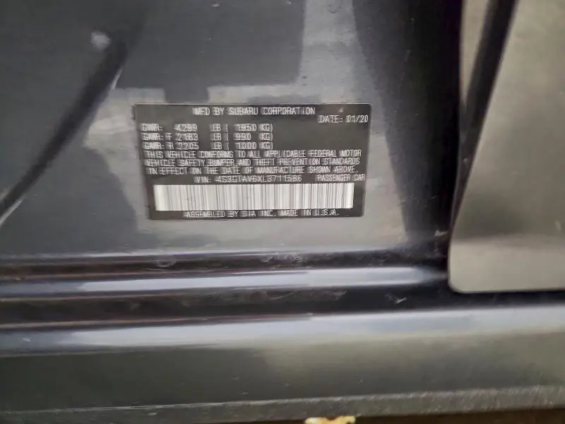 2020 SUBARU IMPREZA PREMIUM  