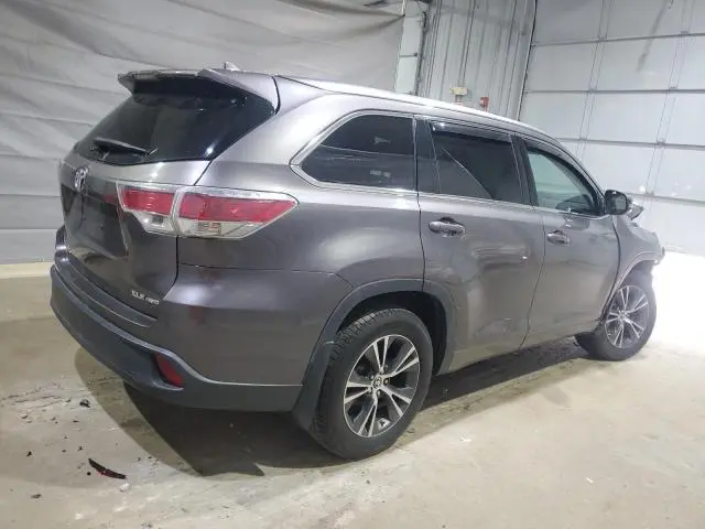 2016 TOYOTA HIGHLANDER XLE  