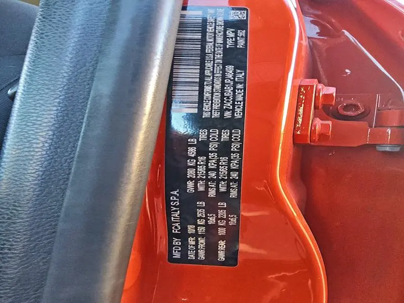 2018 JEEP RENEGADE SPORT  